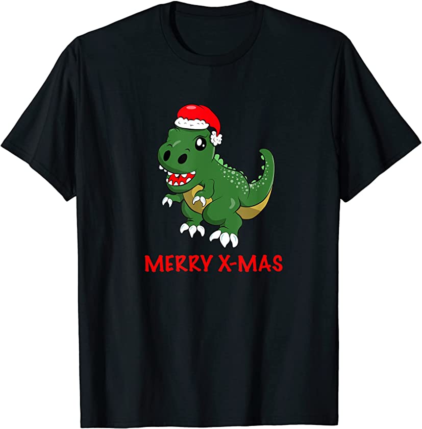 T-Rex X-Mas Shirt Gift Christmas T-Shirt