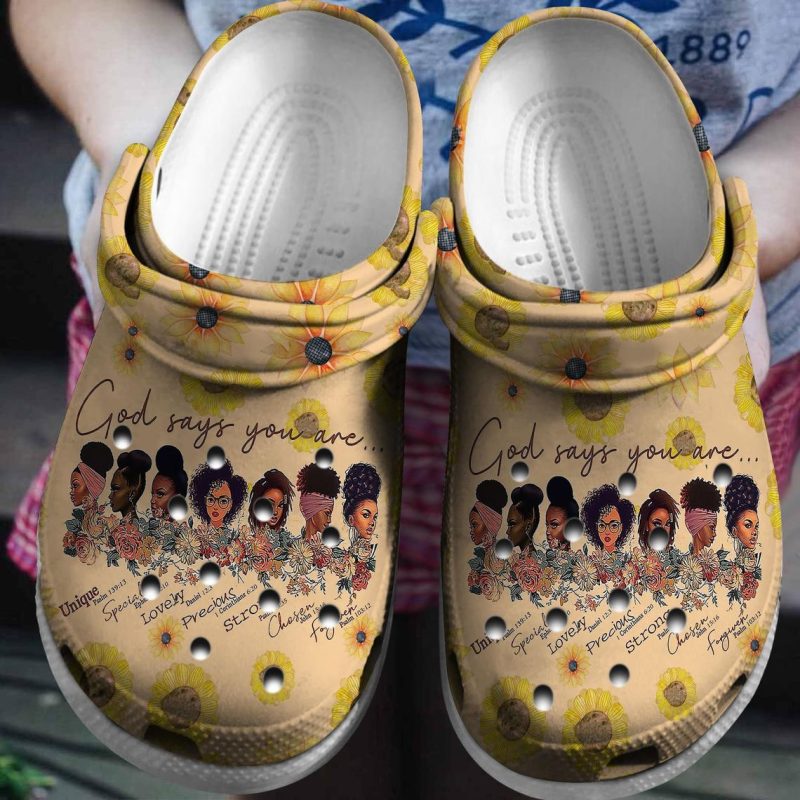 Sunflower Black Women Crocband clogs