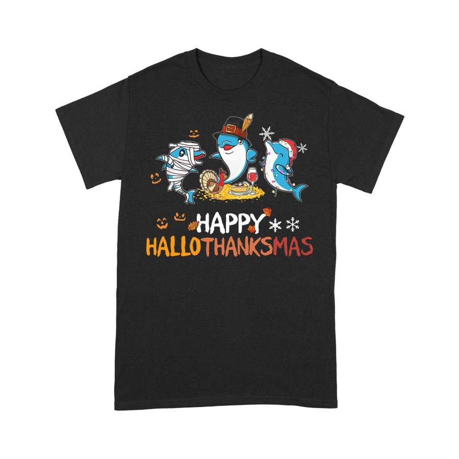 Baby Shark Happy Hallothanksmas T-shirt