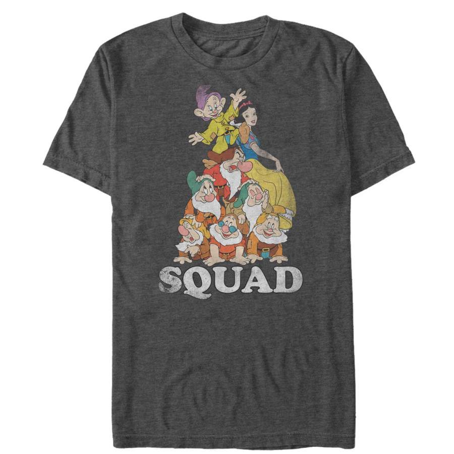 Snow White and the Seven Dwarves Men’s Squad  T Shirt