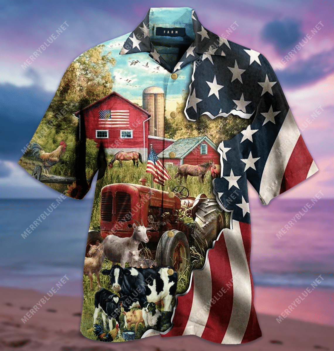 Patriotic Farmer Hawaii Shirt Ha86838