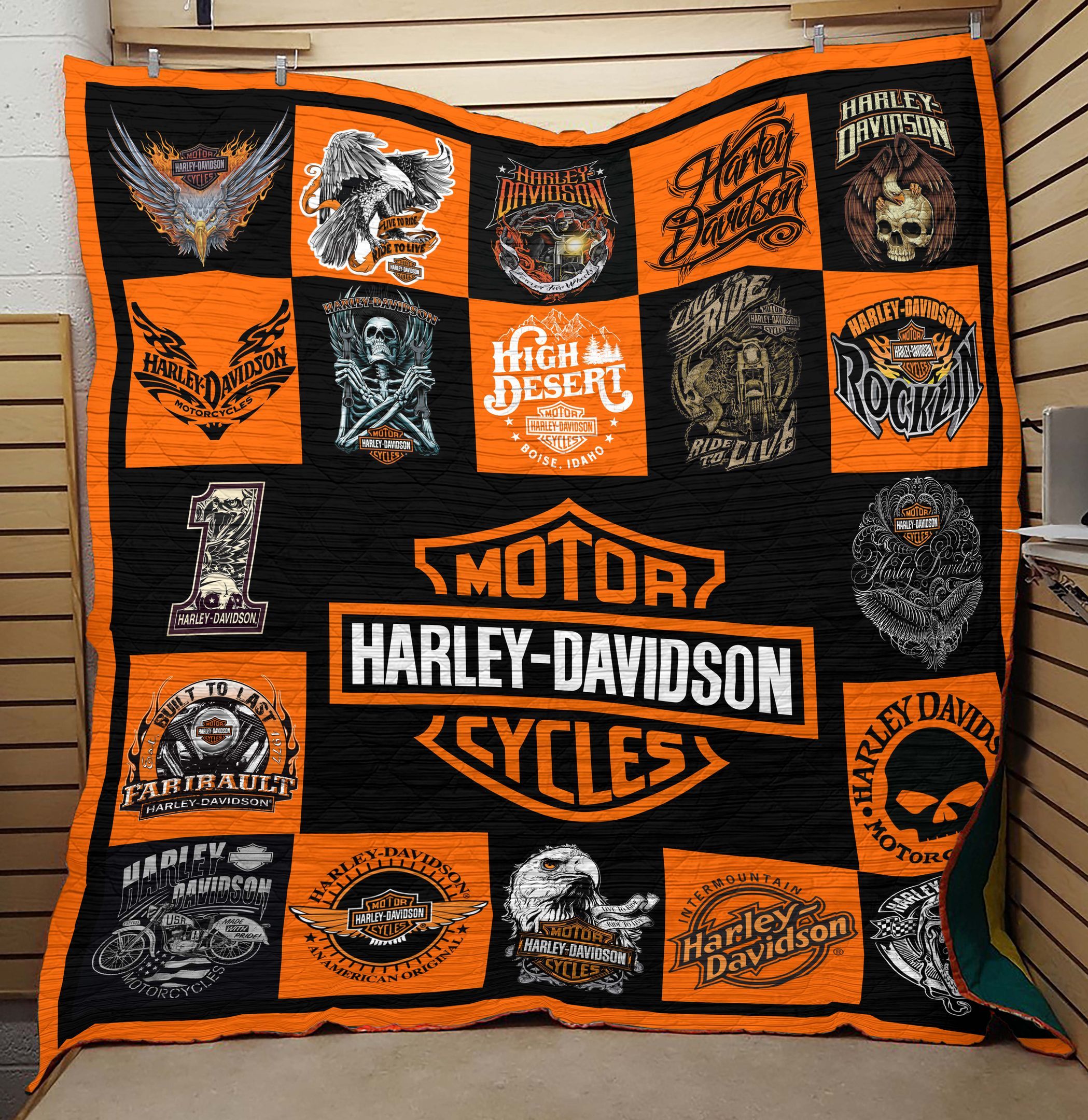 LIMITED EDITION H.L DAVIDSON BLANKET