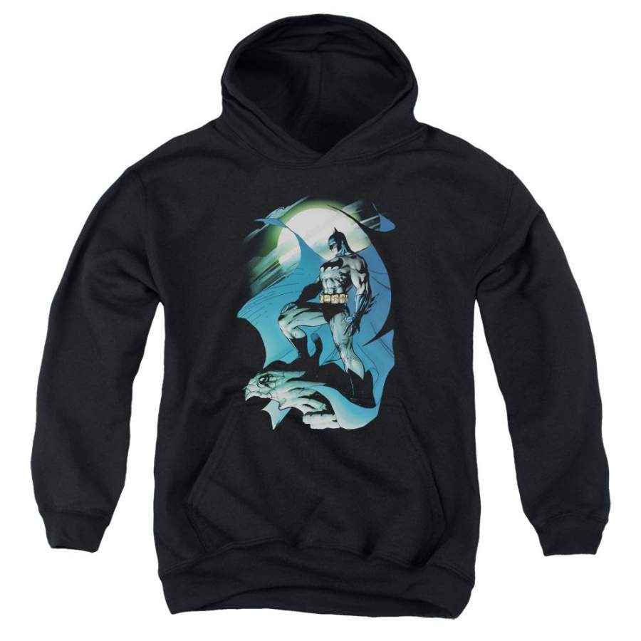 Batman – Glow Of The Moon Youth Pull Over Hoodie