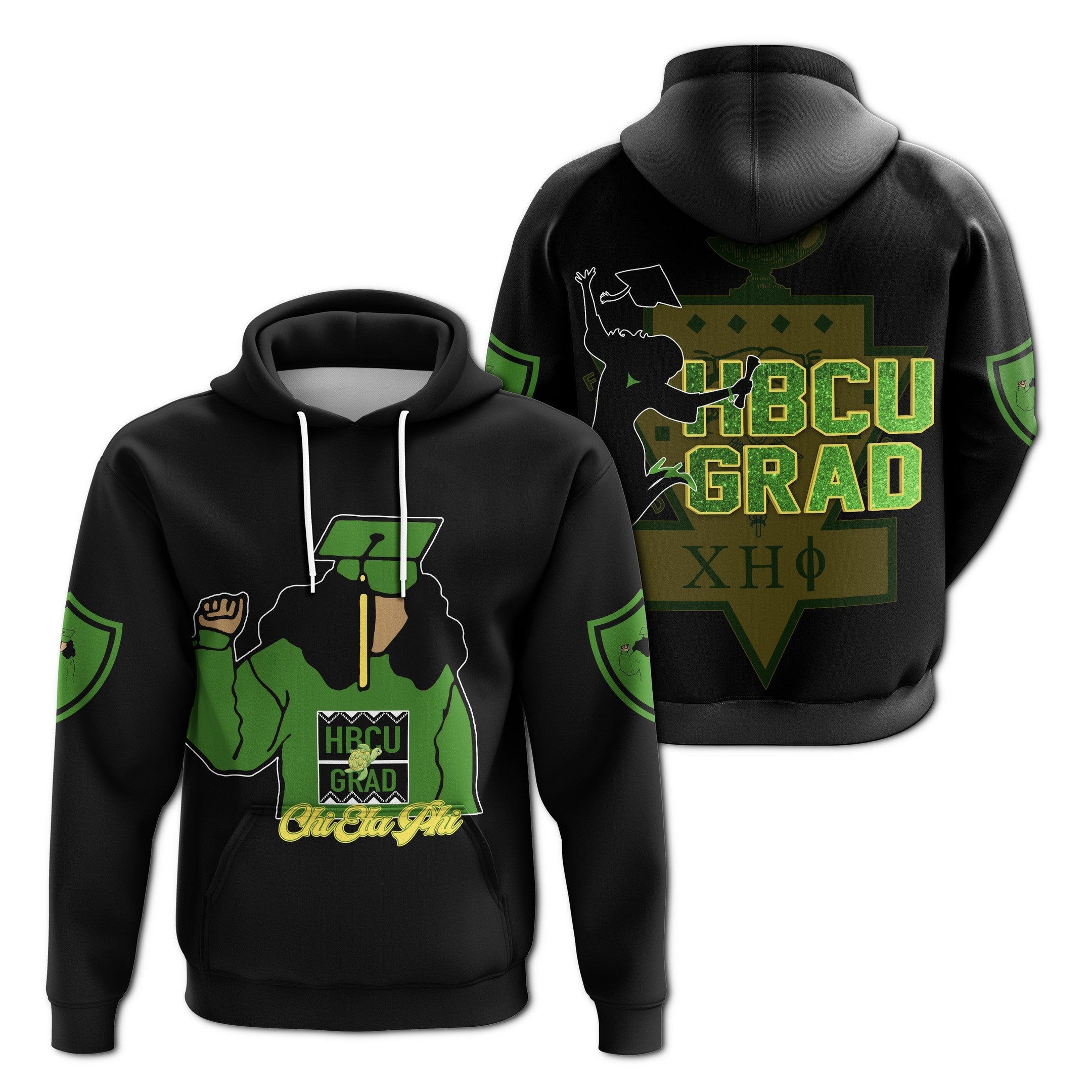 Sorority Hoodie – Chi Eta Phi Hbcu Style Pullover Hoodie