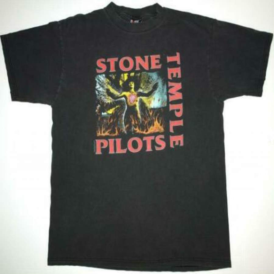 Vtg 1992 STP Stone Temple Pilots CORE Tour Gildan T-Shirt