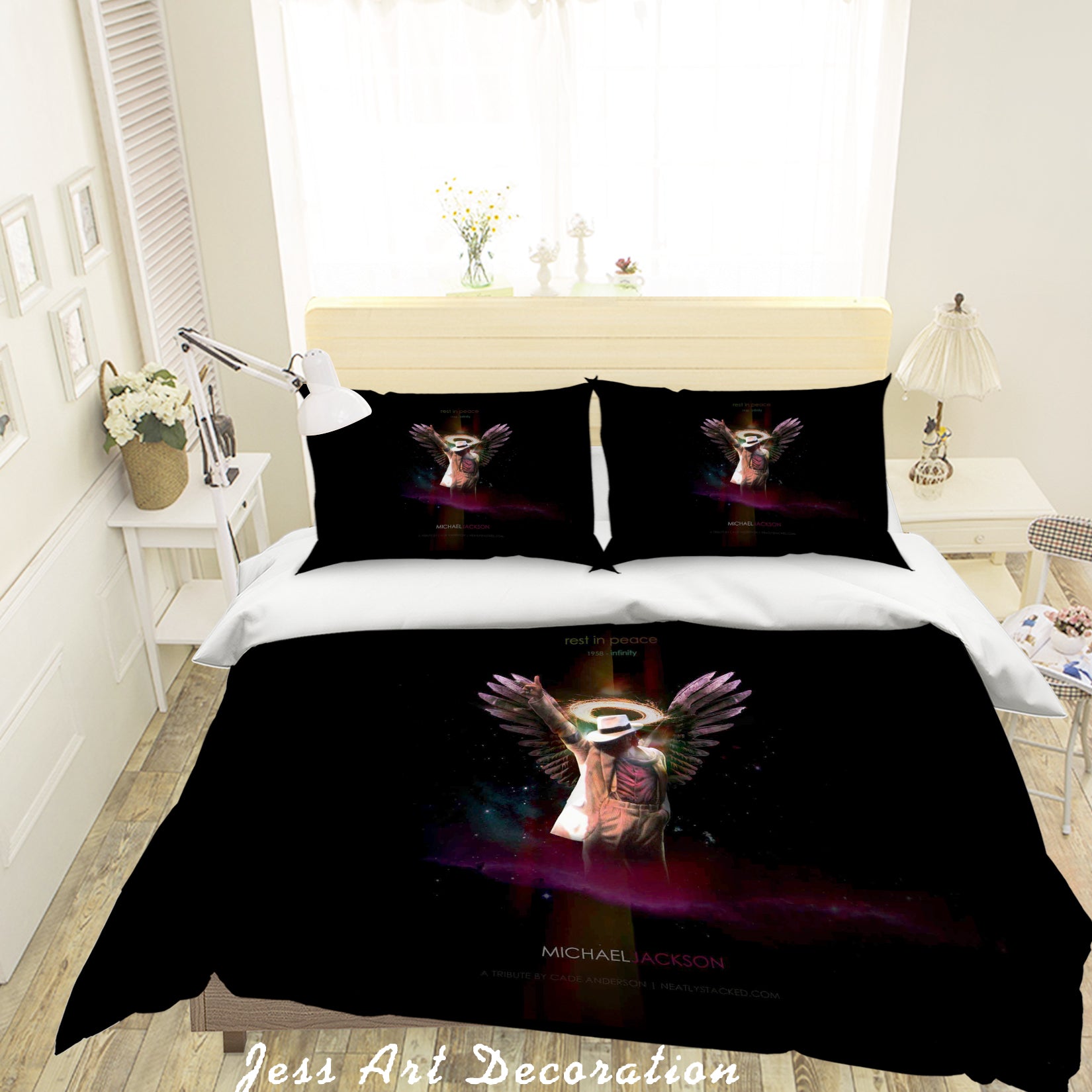 3D Michael Jackson Quilt Cover Set Bedding Set Pillowcases 61