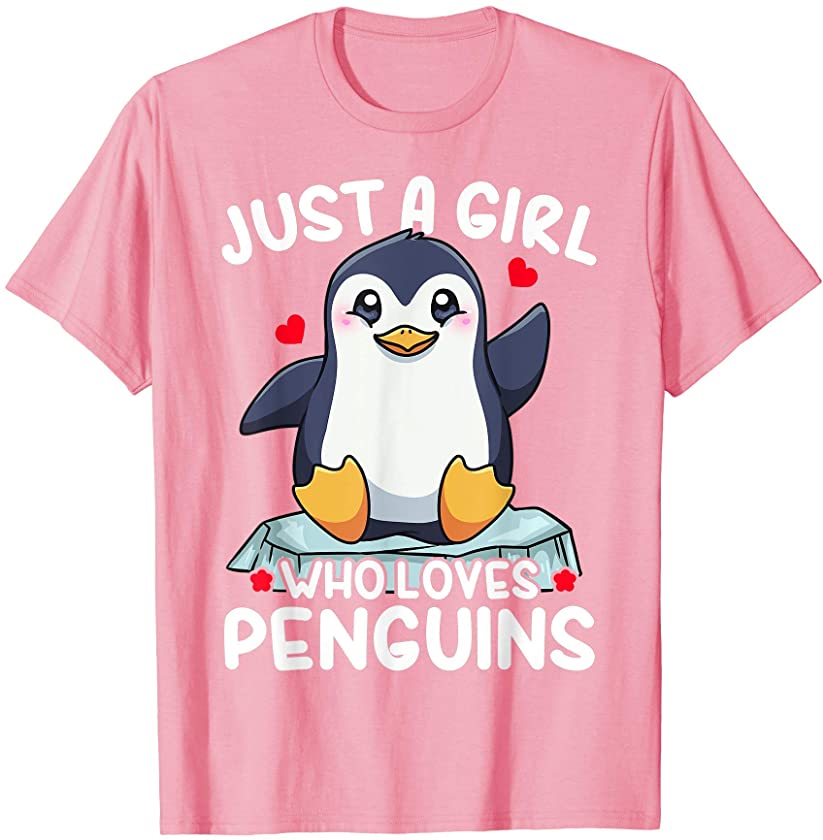 Penguin Just a Girl Who Loves Penguins T-Shirt