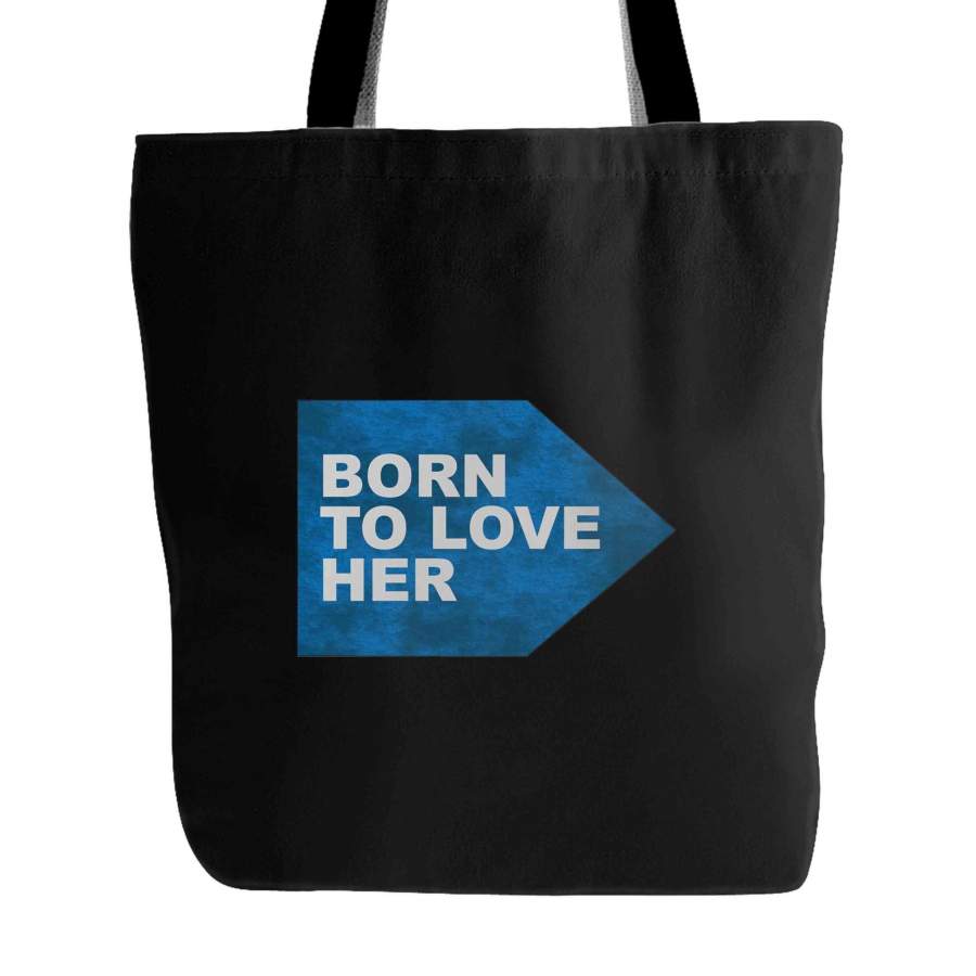 Couple Shirt Born To Love 1 Tote Bag