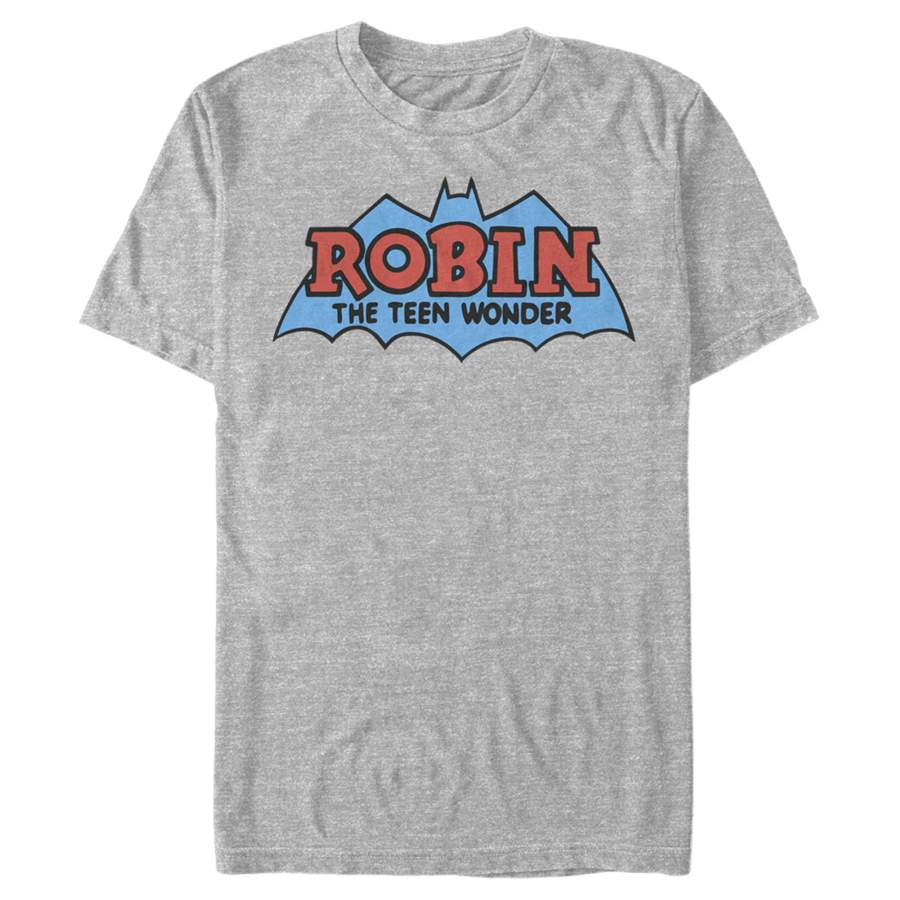 Batman Men’s Logo Boy Wonder Robin  T Shirt