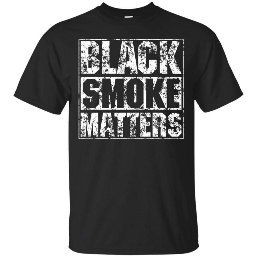 Black Smoke Matters Diesel Trucks Rolling Coal Men/Women T-shirt