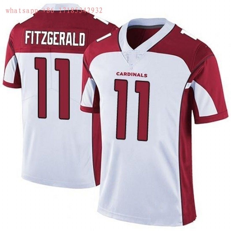 Arizona Cardinals Larry Fitzgerald #11 2020 NFL White Jersey