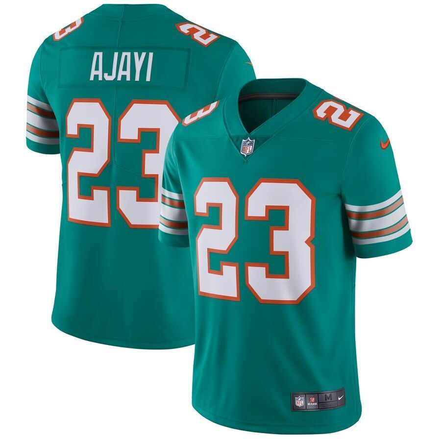 Jay Ajayi Dolphins Vapor Alternate Untouchable Limited Player Jersey Aqua 2019