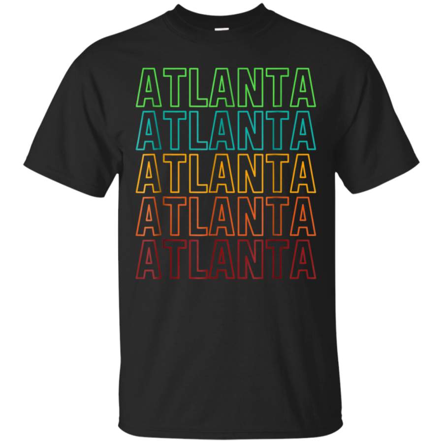 AGR Atlanta ATL Georgia Peach State Cool Retro Vintage Shirt