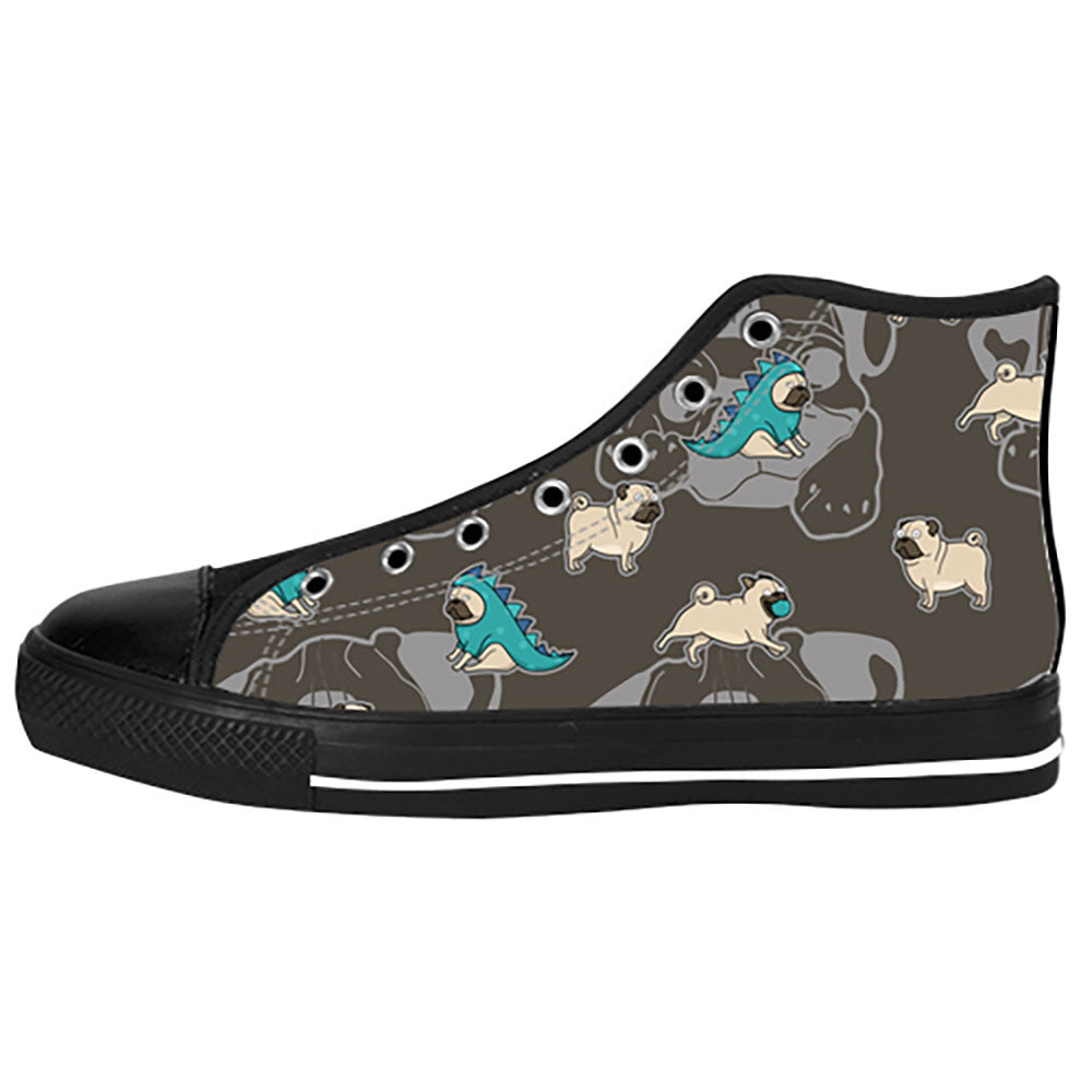 Pug Shoes & Sneakers – Custom Pug Canvas Shoes