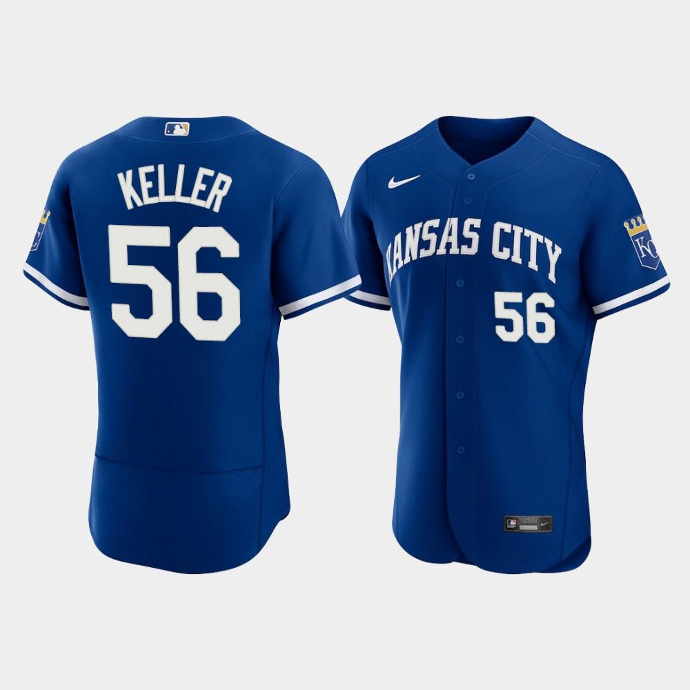 Brad Keller 56 Kansas City Royals Men’s 2022-23 Alternate Jersey – Royal Jersey