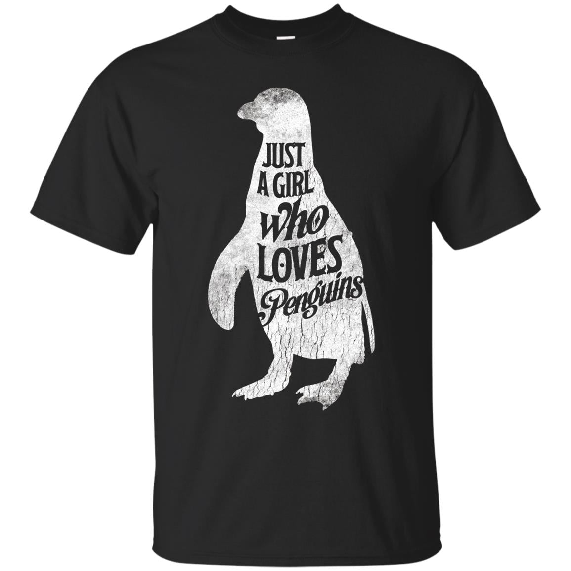 Just A Girl Who Loves Penguins T-Shirt Penguin Costume