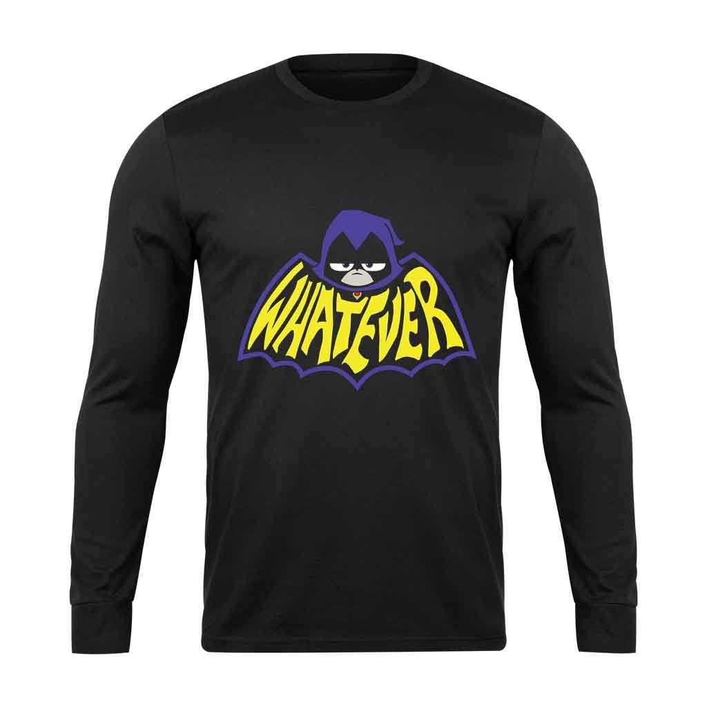 Whatever Batman Logo Long Sleeve T-Shirt