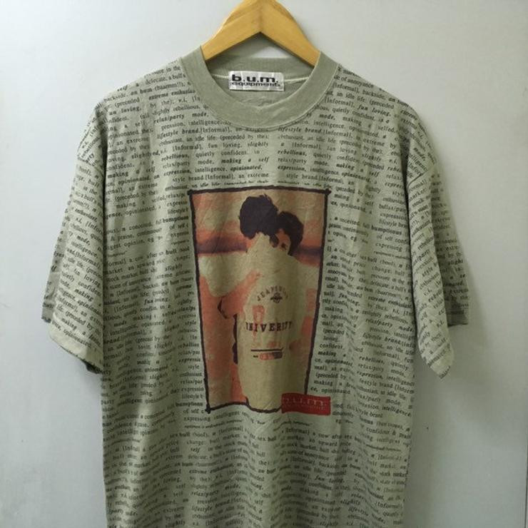 Rare Vintage 90S Bum Equit Shirt