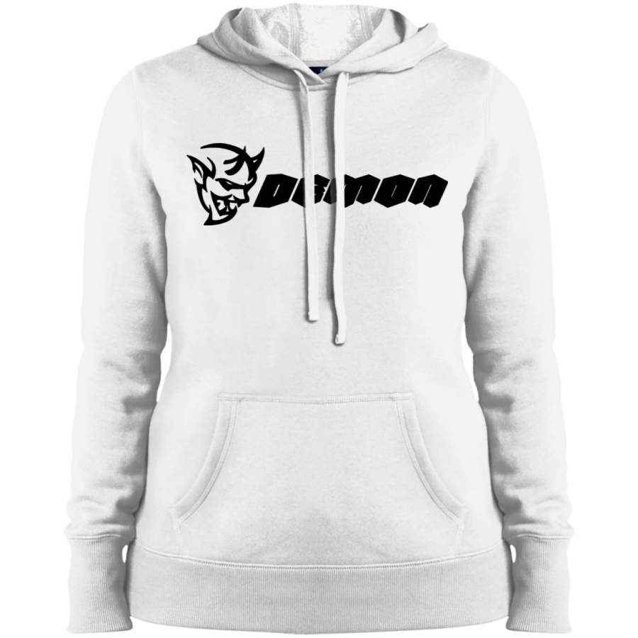 AGR dodge demon black Ladies’ Pullover Hooded Sweatshirt