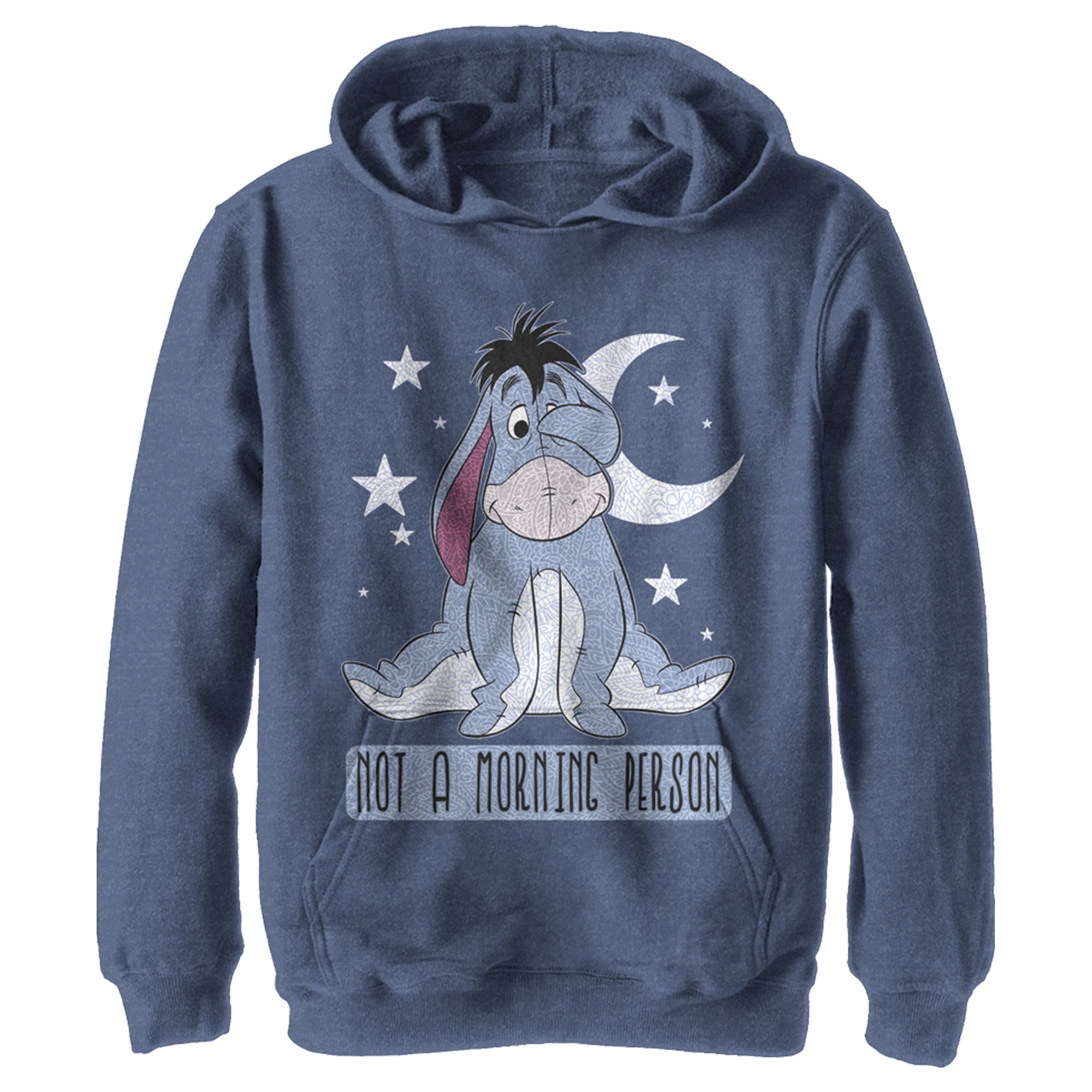 Boy’S Winnie The Pooh Eeyore Not A Morning Person Pull Over Hoodie