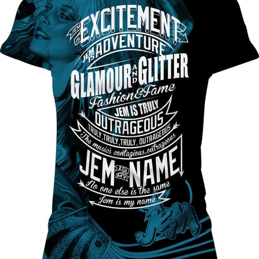 Jem Truly Outrageous Sublimation Shirt