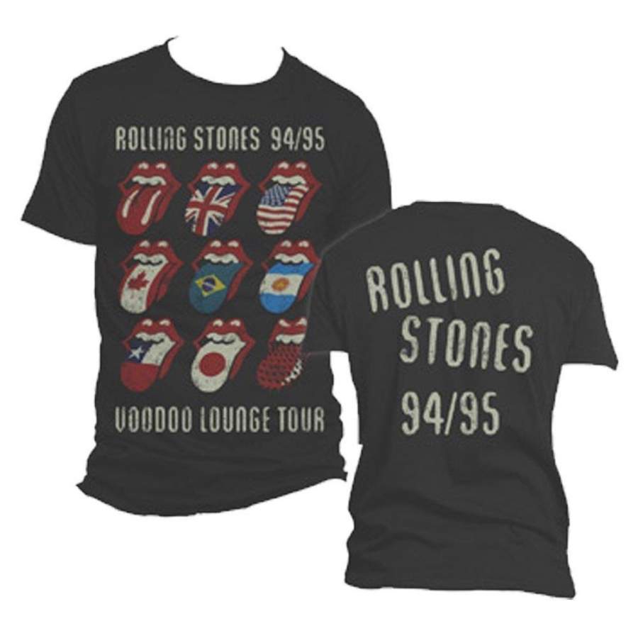 The Rolling Stones Voodoo Tongues Vintage Premium Cotton Men’s T-Shirt