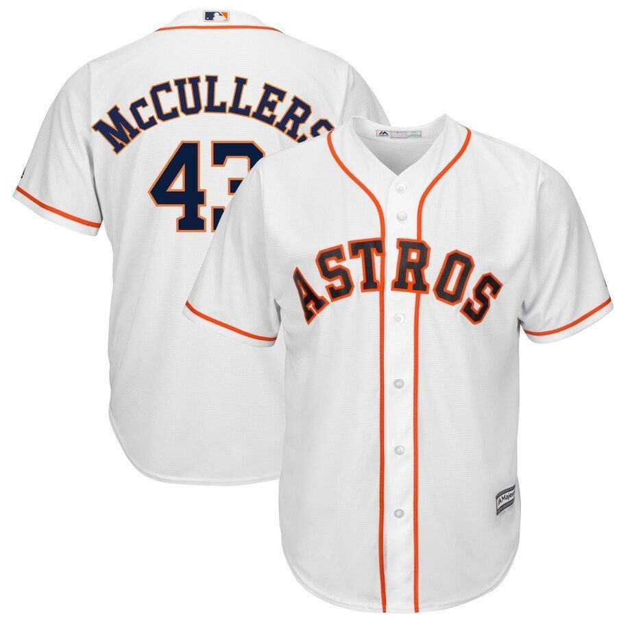 Lance Mccullers Houston Astros Majestic Home Cool Base Player Jersey White 2019