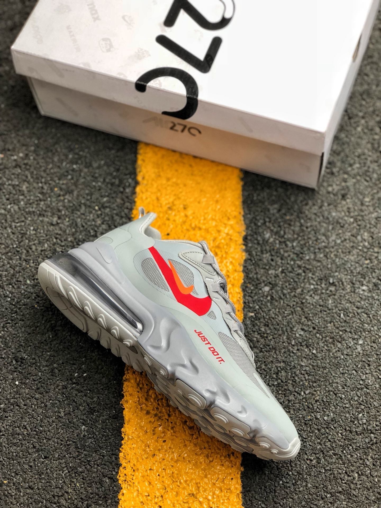 Nike Air Max 270 React ‘Just Do It’ Grey CT2203-002 5339818