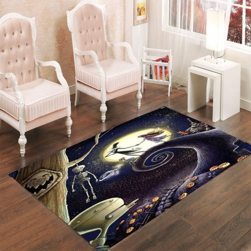 NIGHTMARE BEFORE CHRISTMAS WALLPAPERS LIVING ROOM CARPET RUGS ...