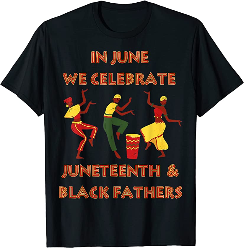 Black Fathers Day Juneteenth Dad Husband Son Black King T-Shirt