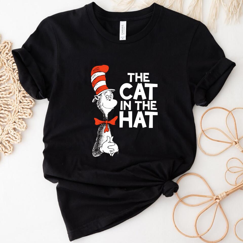 Trending Personalized – The Cat In The Hat Cat Women Shirt