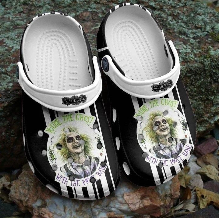 Beetlejuice Halloween Classic Clogs Shoes