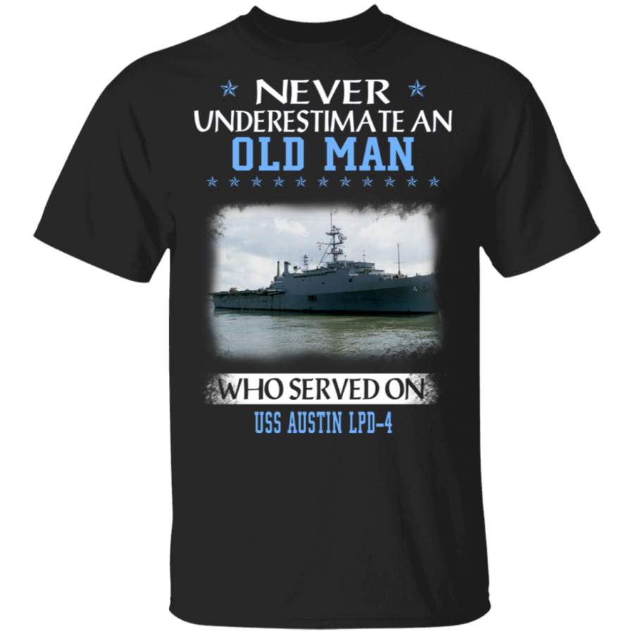 USS Austin LPD-4 Veterans Day Christmas Gift T-Shirt