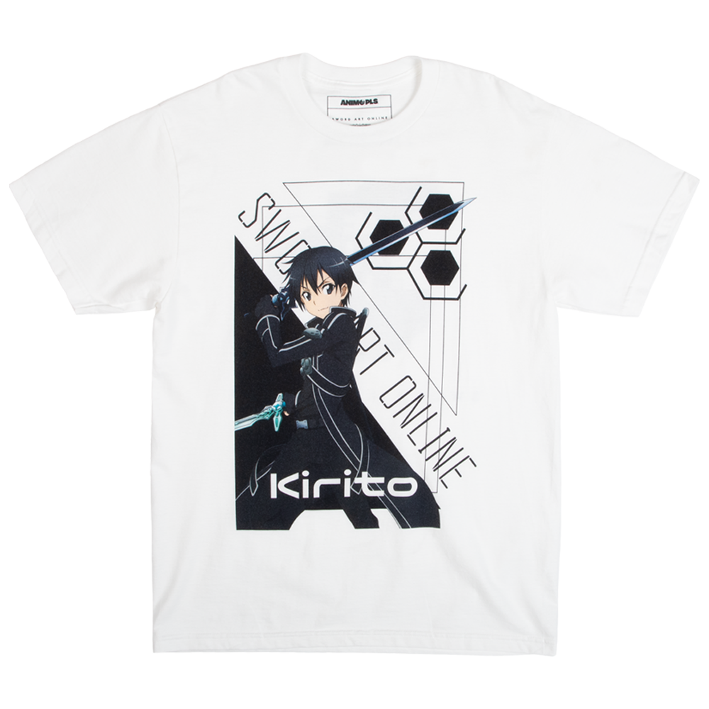 Sword Art Online Kirito White Tee