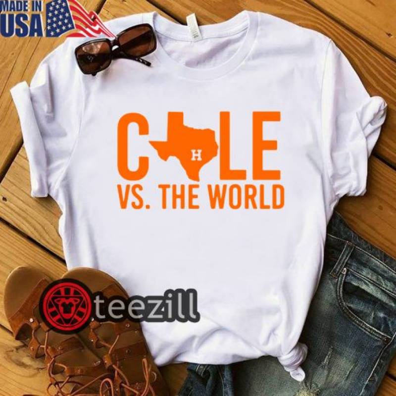 Houston Astros Cole Vs The World T Shirts