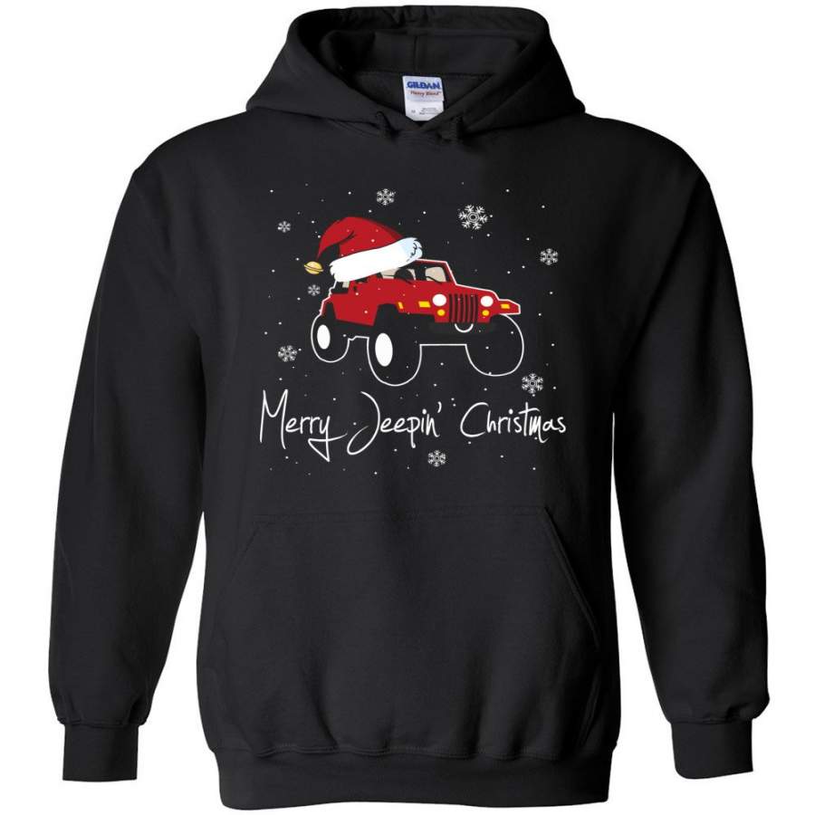 Jeep Shirt Merry Jeepas Jeep Sweatshirt Gift For Jeep Girls Or Guys Hoodie Lt11