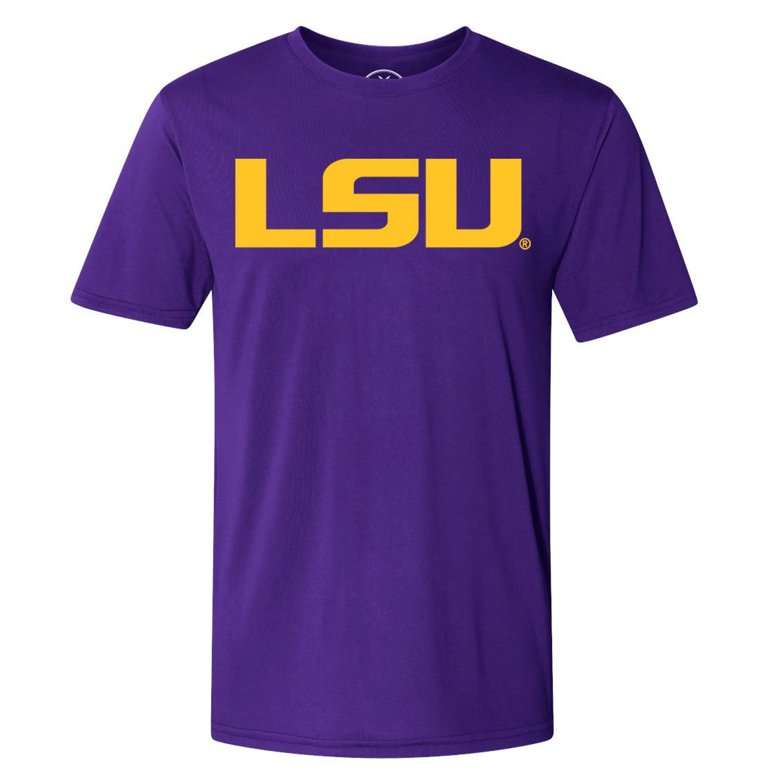 B&B Dry Goods LSU Tigers Performance Short Sleeve T-Shirt – Purple