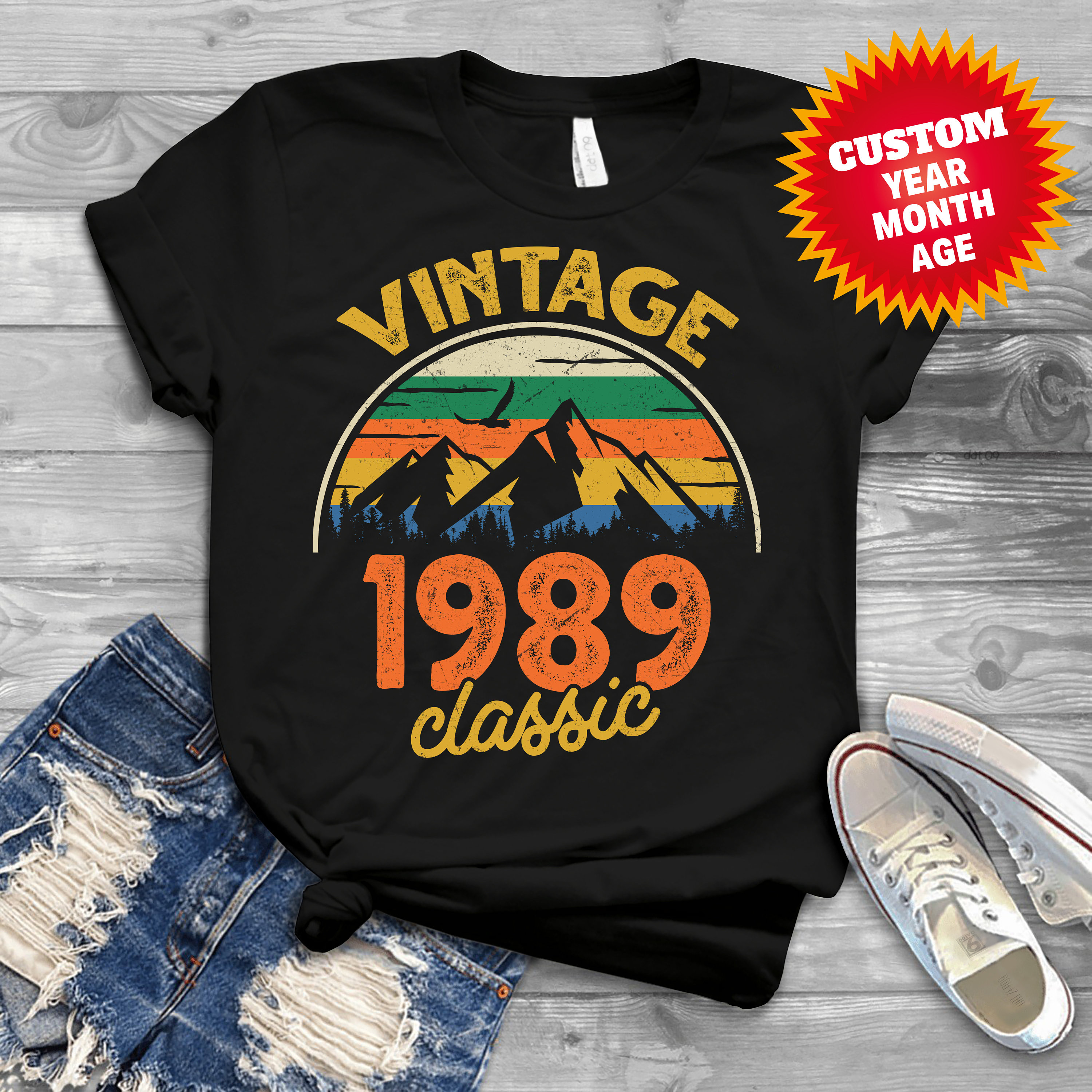 Vintage Shirts Women, Men Birthday T Shirts, Summer Tops, Beach T Shirts