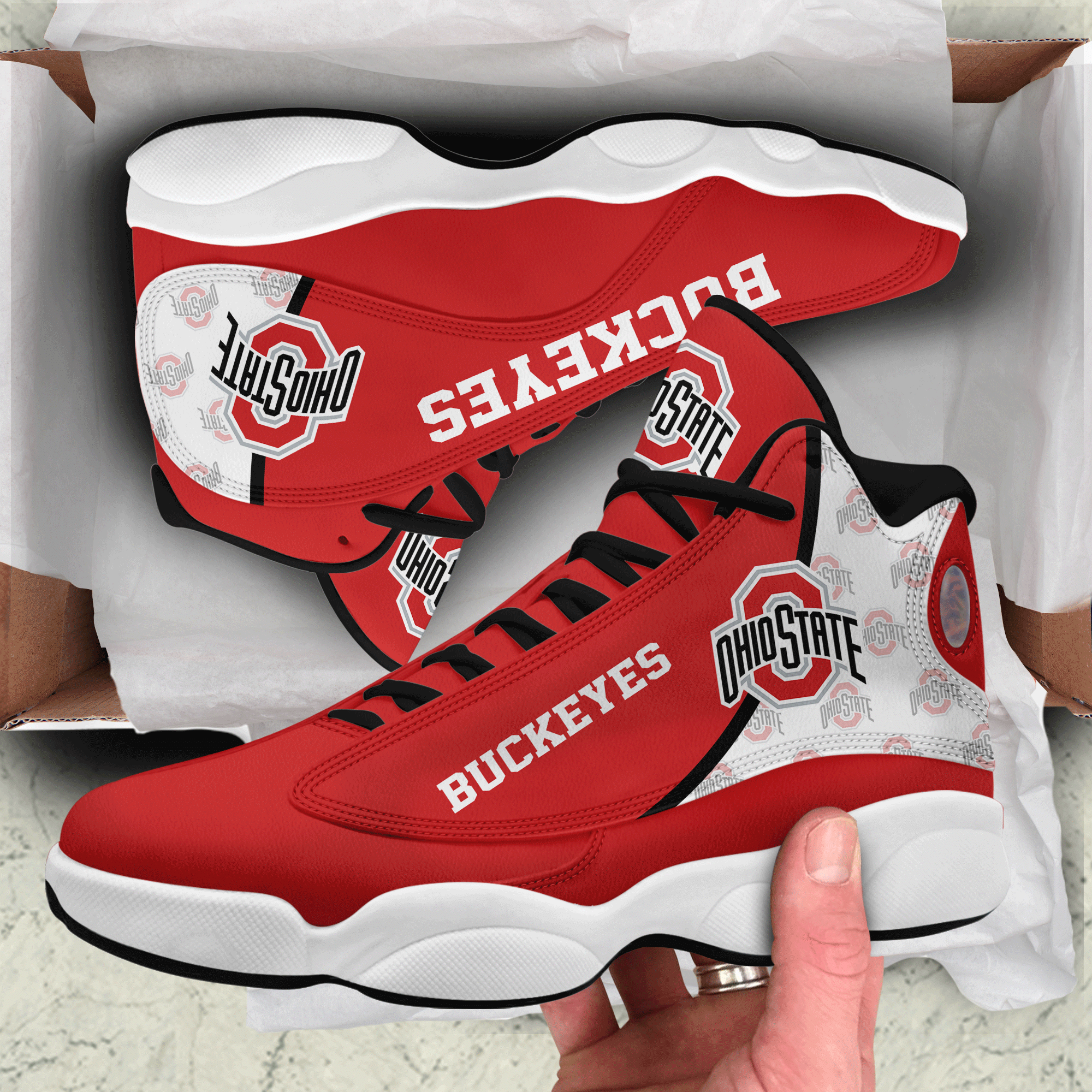 Ohio State Buckeyes Jd 13 Shoes