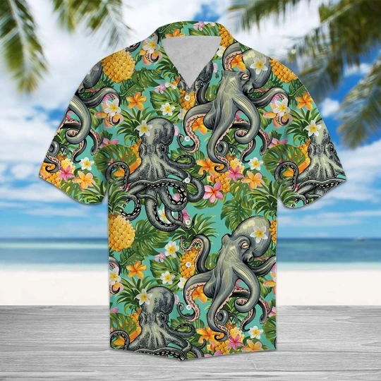 Octopus Hawaii Shirt Unisex Adult Ha51476