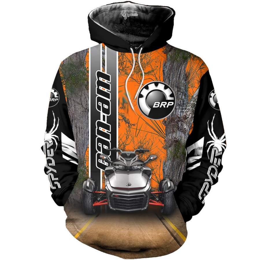 Can-Am Ryker In Camo 3D All Over Printed Shirt For Men & Women