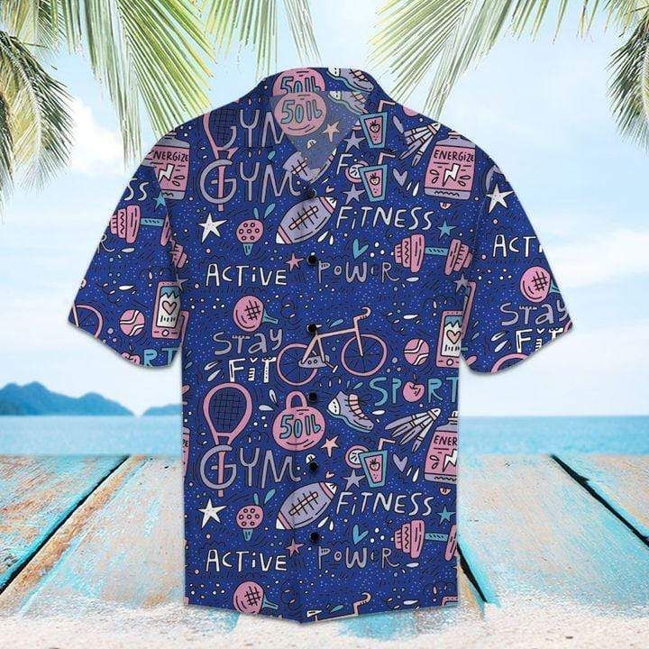 Buy Amazing Gym Girl Hawaii Aloha Shirts Dh Ha109501