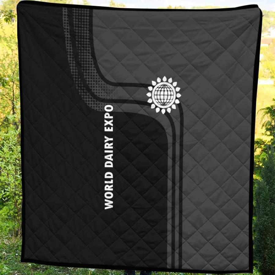 World Dairy Expo Best Design Ever In Gray Personalized Custom 3D Full Print Blanket