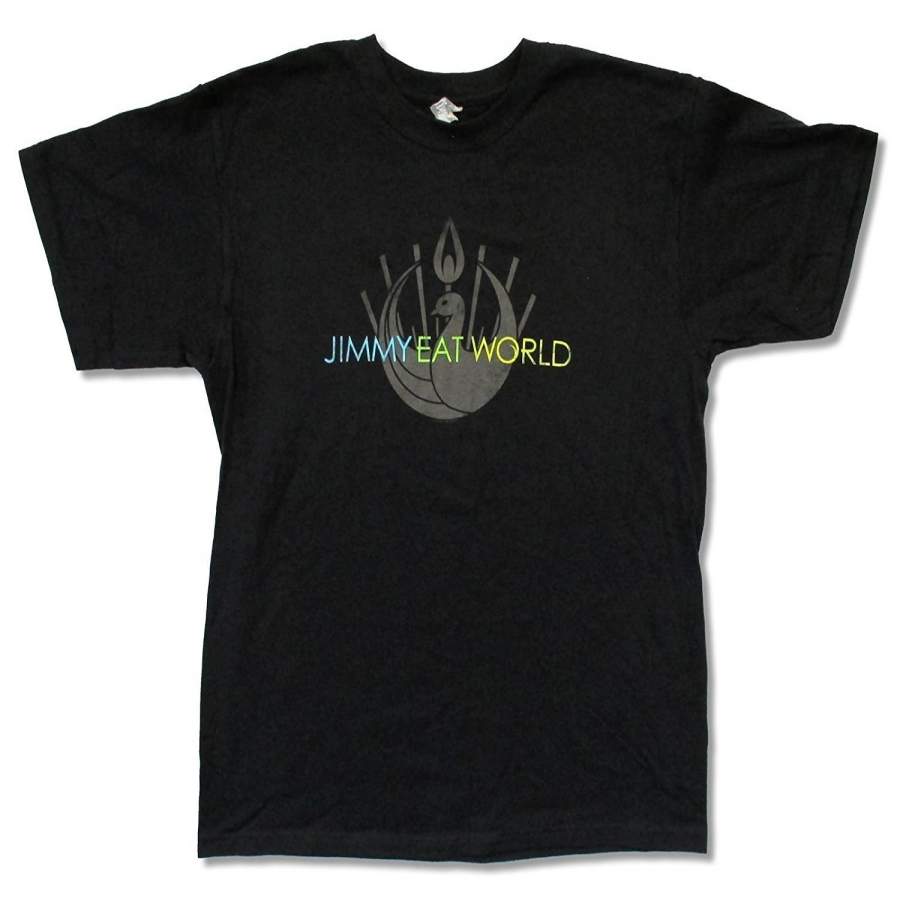 Adult Jimmy Eat World Bird Black T-Shirt