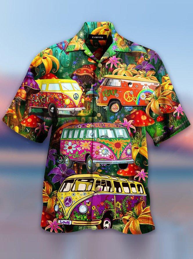 Hippie Bus Hawaii Shirt Ha100640