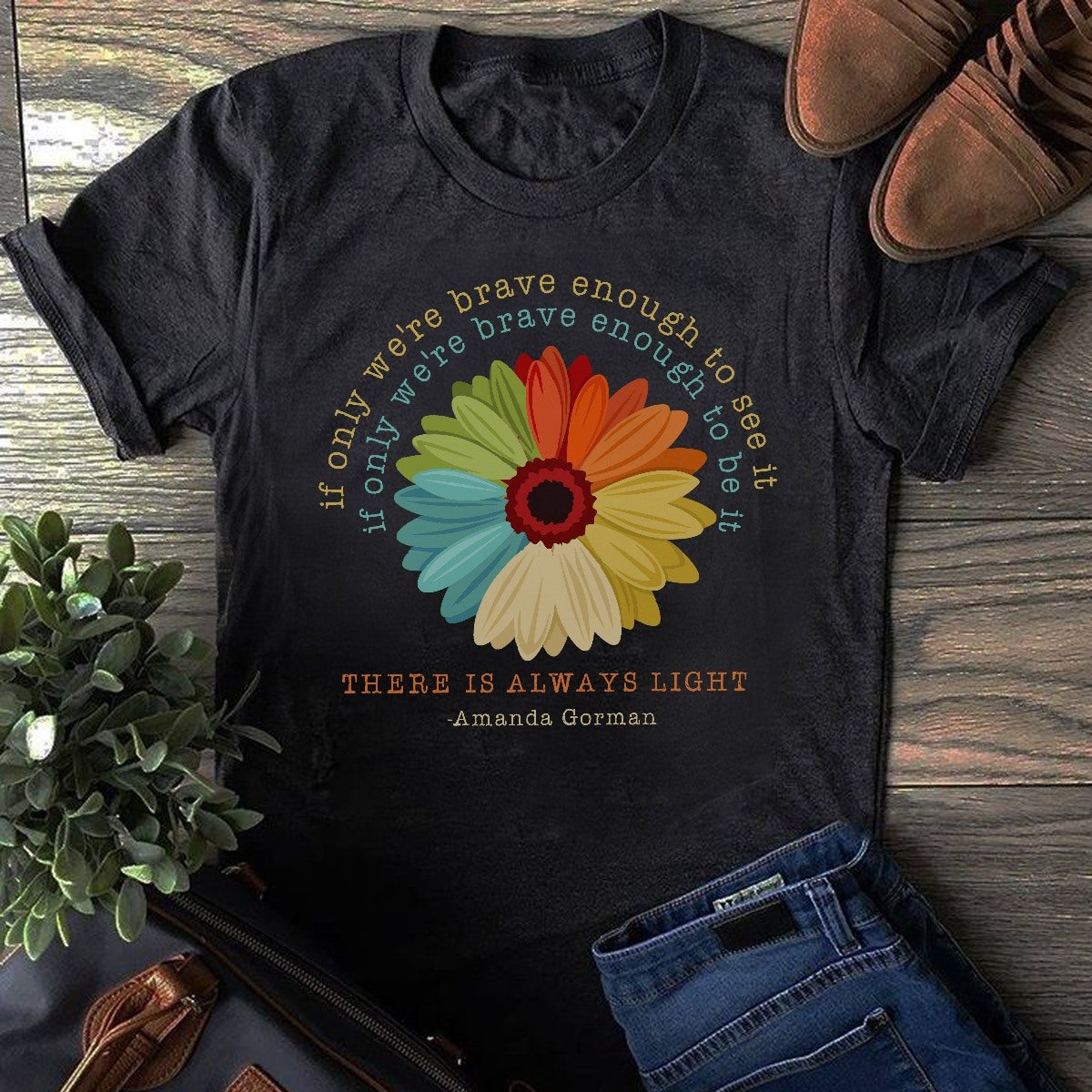 There is always light daisy vintage T-Shirt