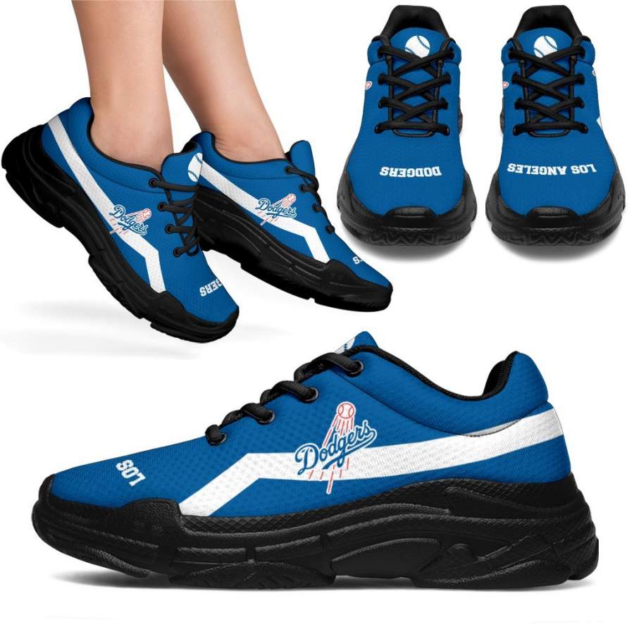 Edition Chunky Sneakers With Line Los Angeles Dodgers Shoes