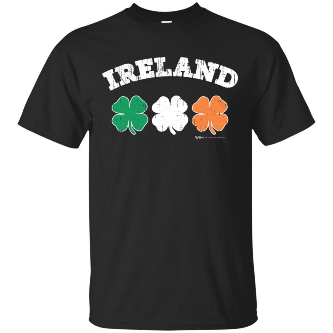 Vintage Ireland Irish flag shamrock St Patricks Day T Shirt