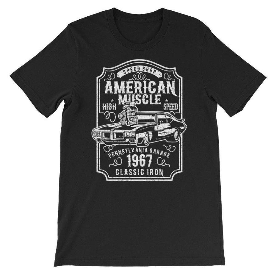 1967 Vintage American Muscle Car Tshirt