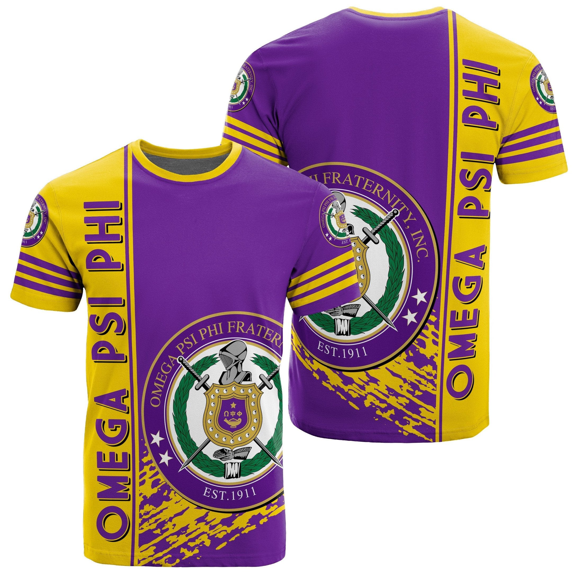Fraternity Tshirt – Omega Psi Phi Tshirt Quarter Style